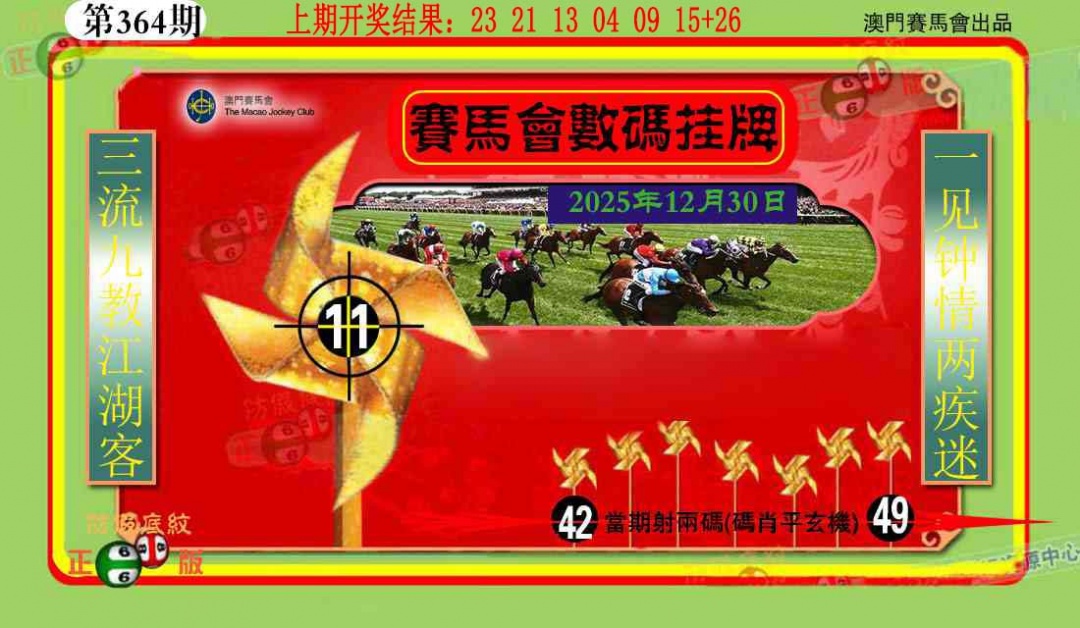 364期数码挂牌[图]