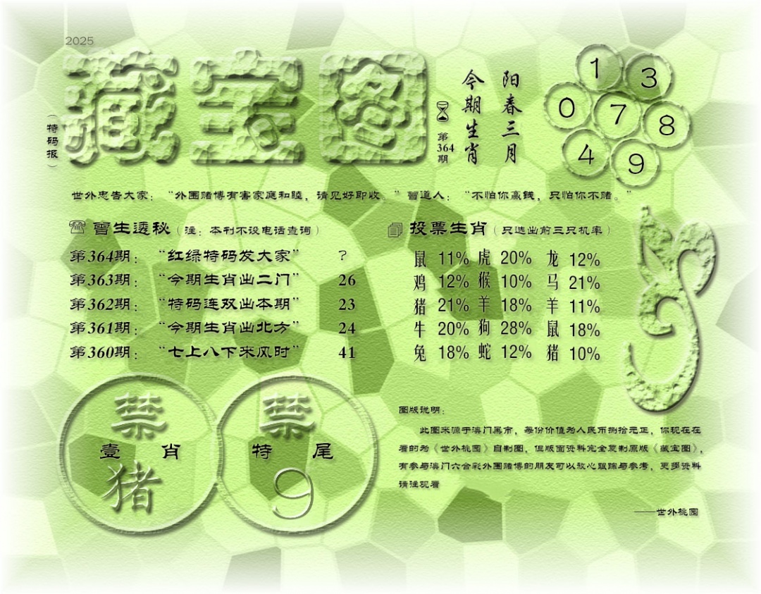 364期老《藏宝图》[图]