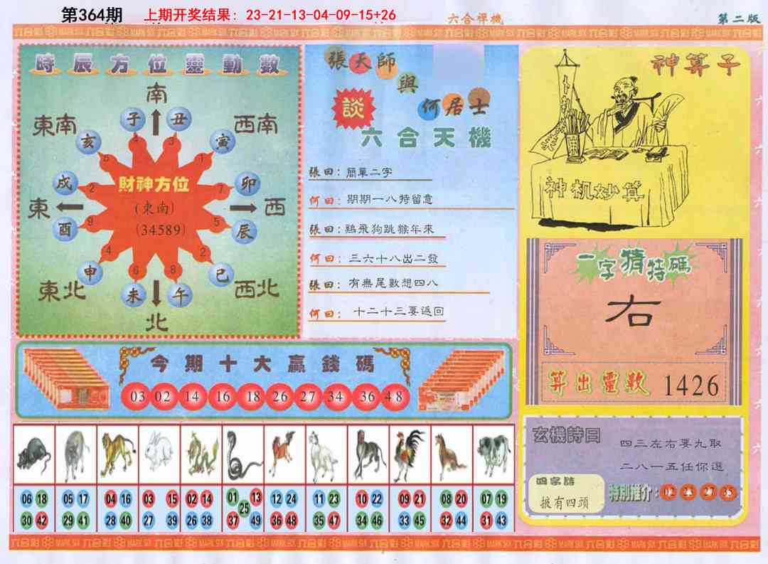 364期六合禅机B[图]
