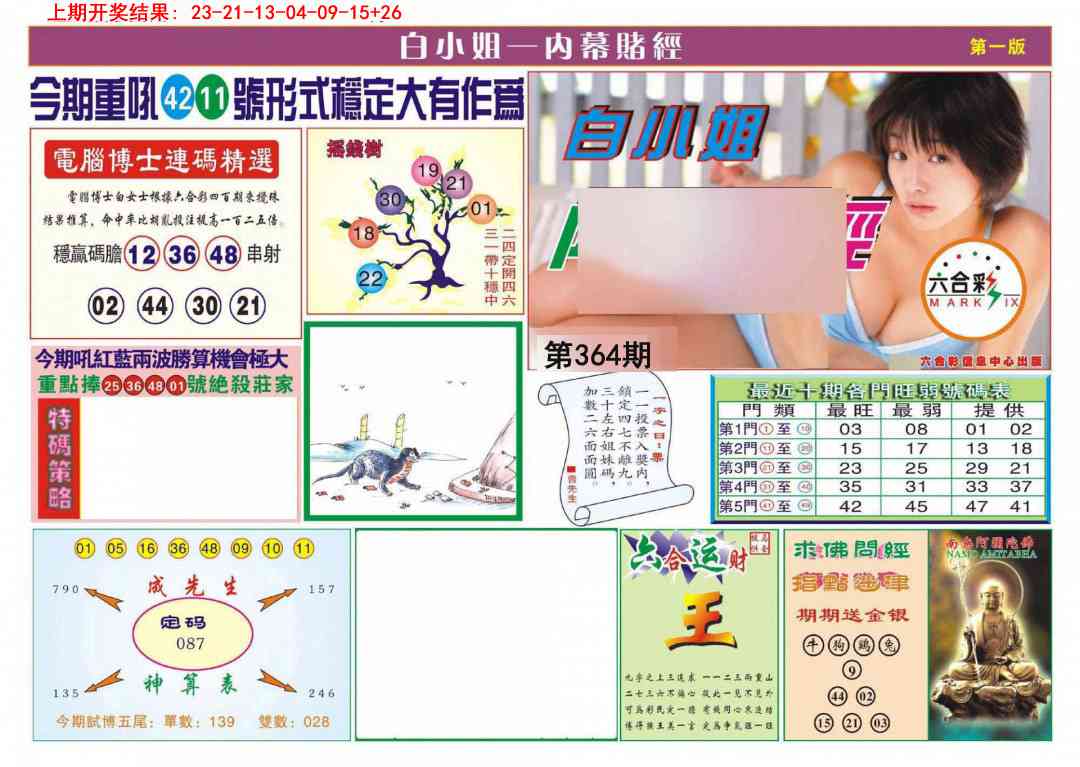 364期内幕赌经[图]