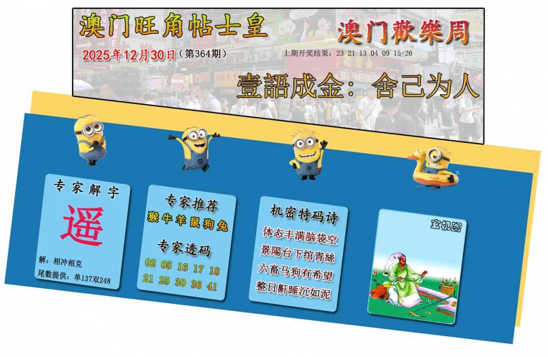 364期旺角贴士皇[图]