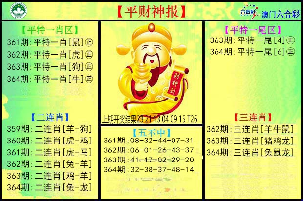 364期平财神[图]
