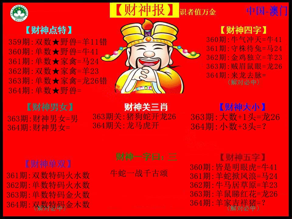 364期红财神[图]