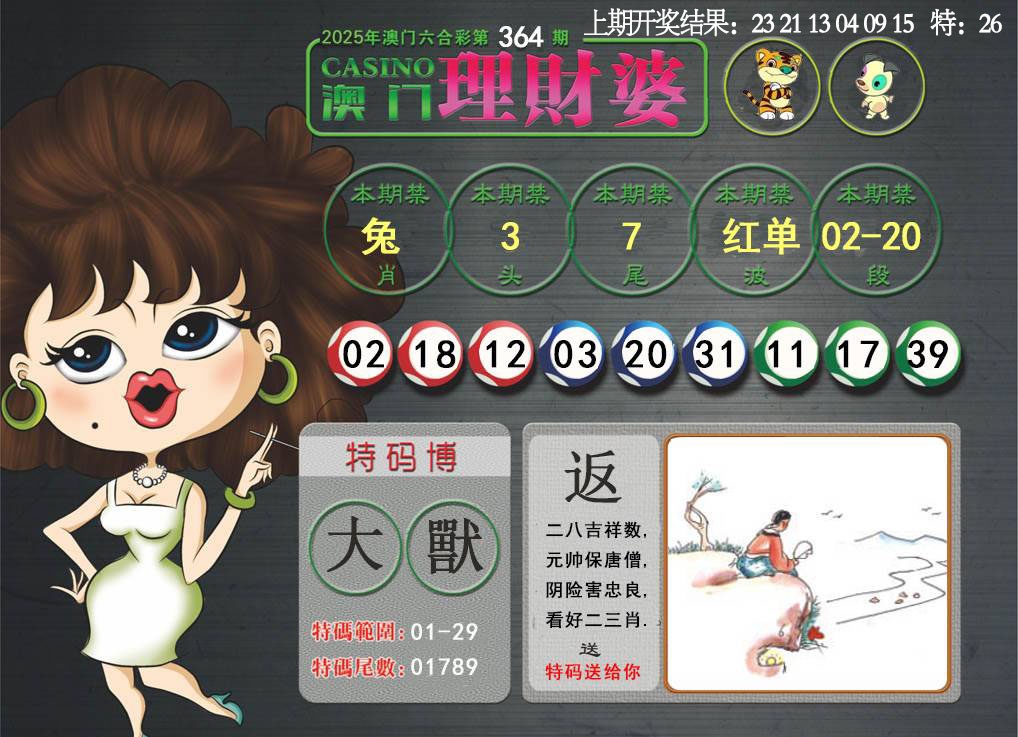 364期澳门理财婆[图]