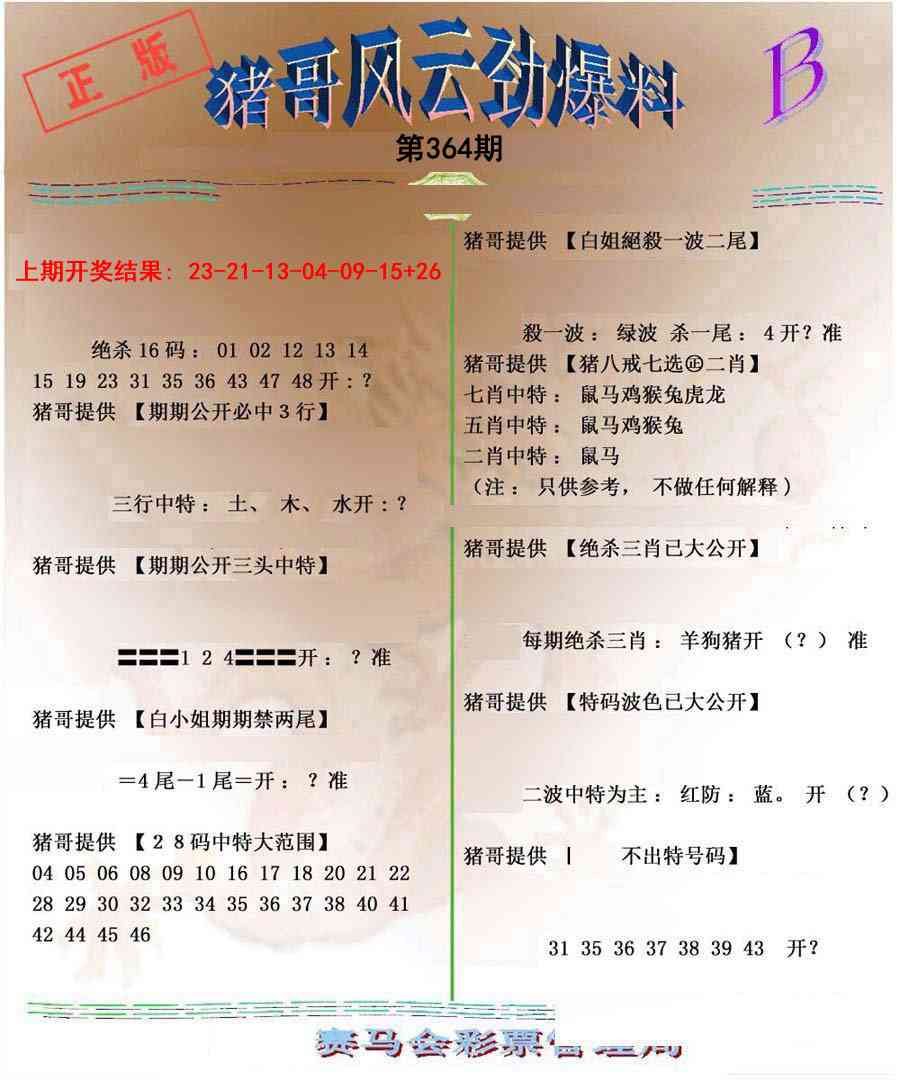 364期猪哥风云劲爆料B[图]