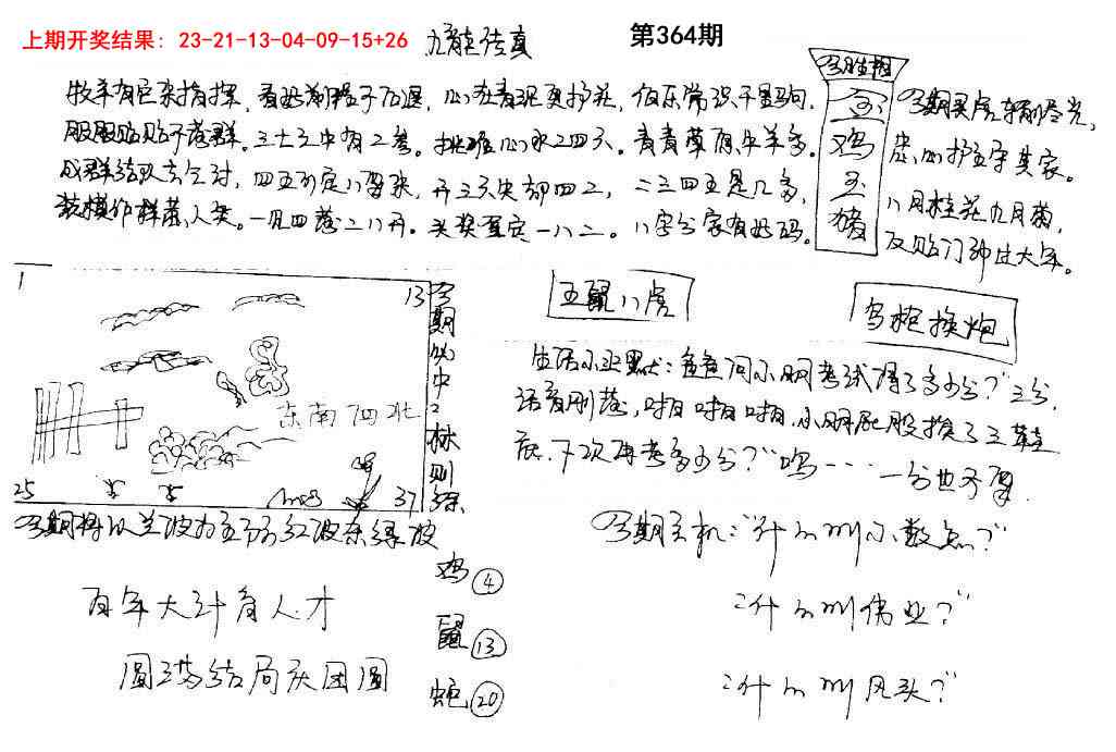 364期手写九龙内幕[图]