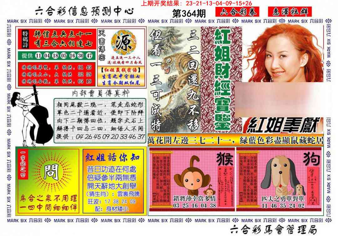 364期红姐财经宝鉴[图]